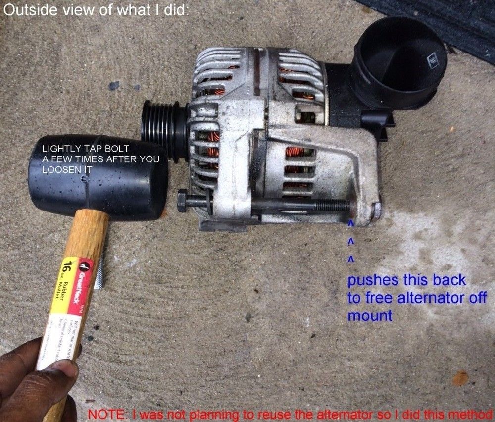 DIY How To SAFELY Remove Your BMW E46 Alternator in 10 Easy Minutes